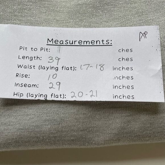 Betabrand Gray Shimmer Yoga Pull On Pants Dress LP - Picture 10 of 10